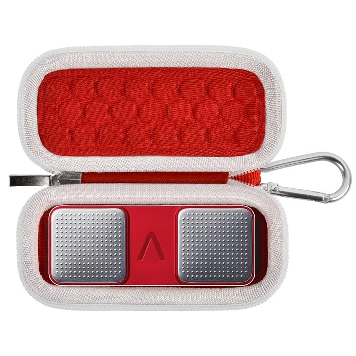 KardiaMobile Heart Monitor Case - Red, Precision Fit for 1-Lead/6L/6L Max