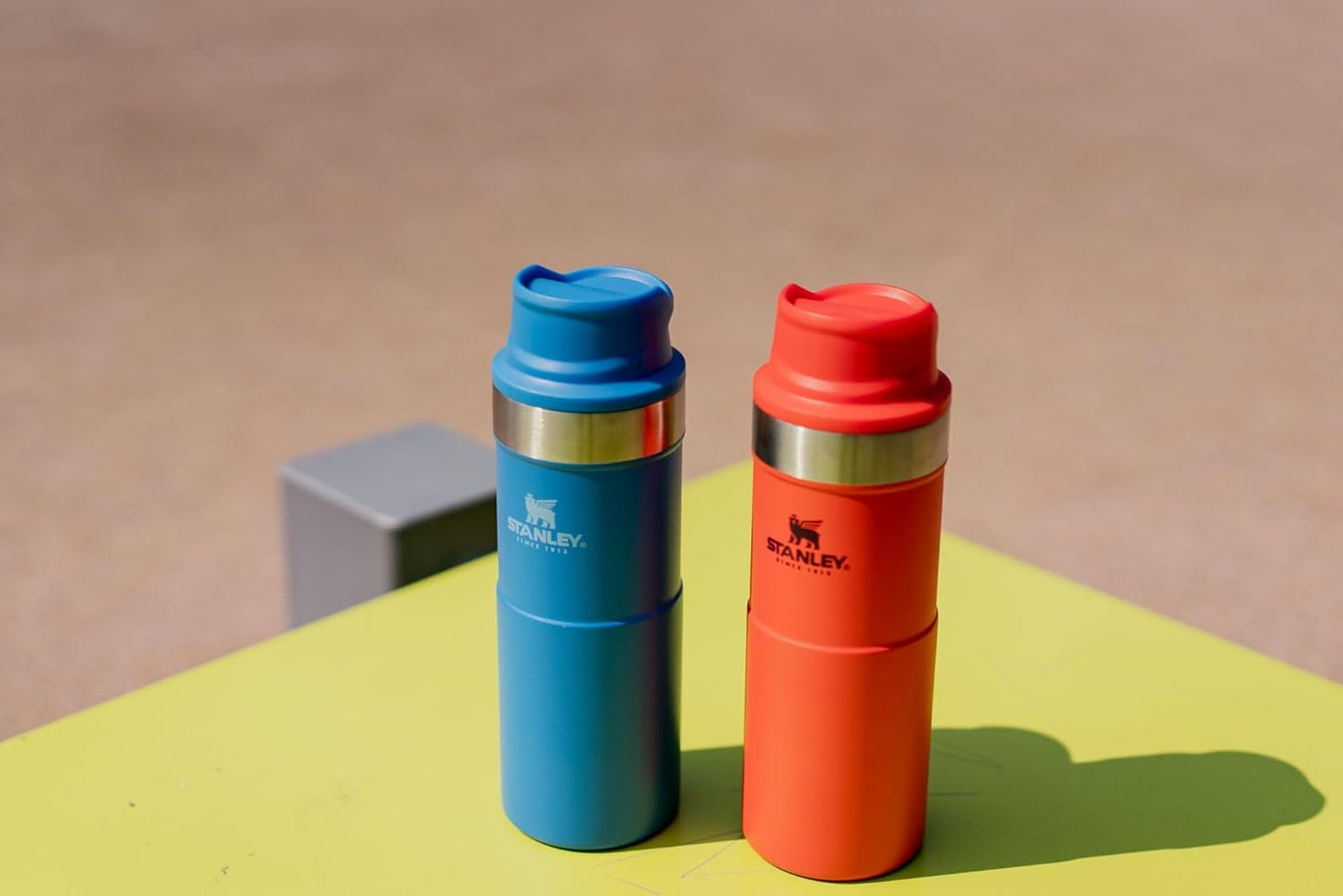 STANLEY Classic Travel Mug - 16 OZ Insulated Trigger-Action Design for On-the-Go