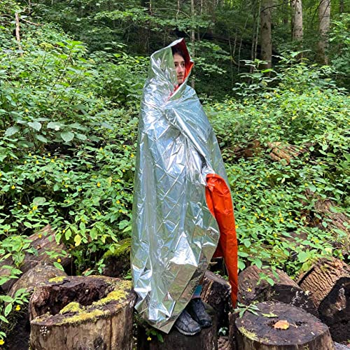 Oversized Hypothermia Wrap Blanket - 60" x 96" Mylar