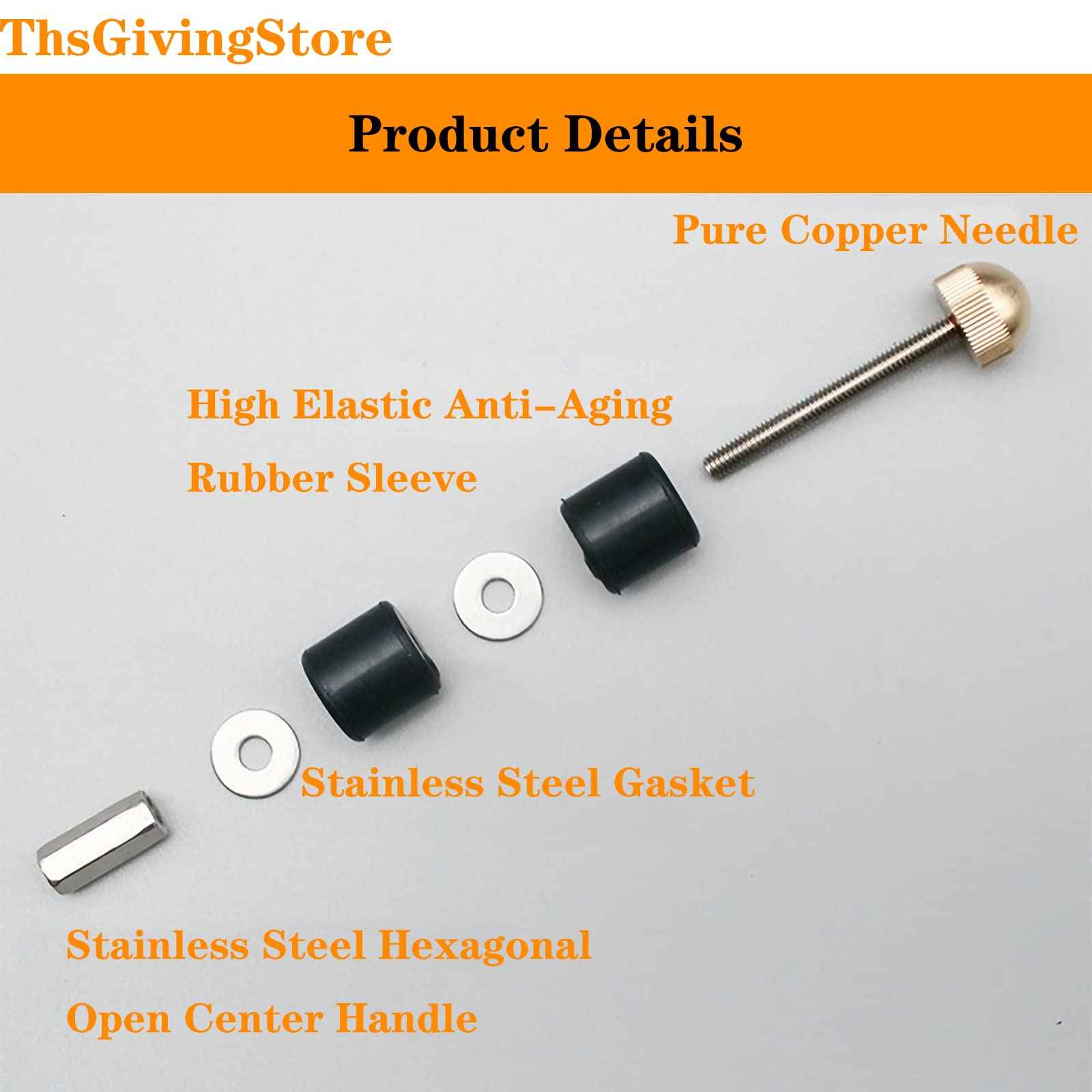 Universal Hot-Melt Water Stop Pin, Copper Pipe Water Stopper Tool Water Stop Needle for Plugging Water Repair Plumbing (1 Set)