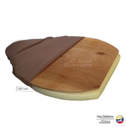 All About Shapewear Tummy Tuck Board - Reduces Fluid Retention and Enhances Recovery | Ideal for Post-Surgery Liposuction and Abdominal Support Cocoa