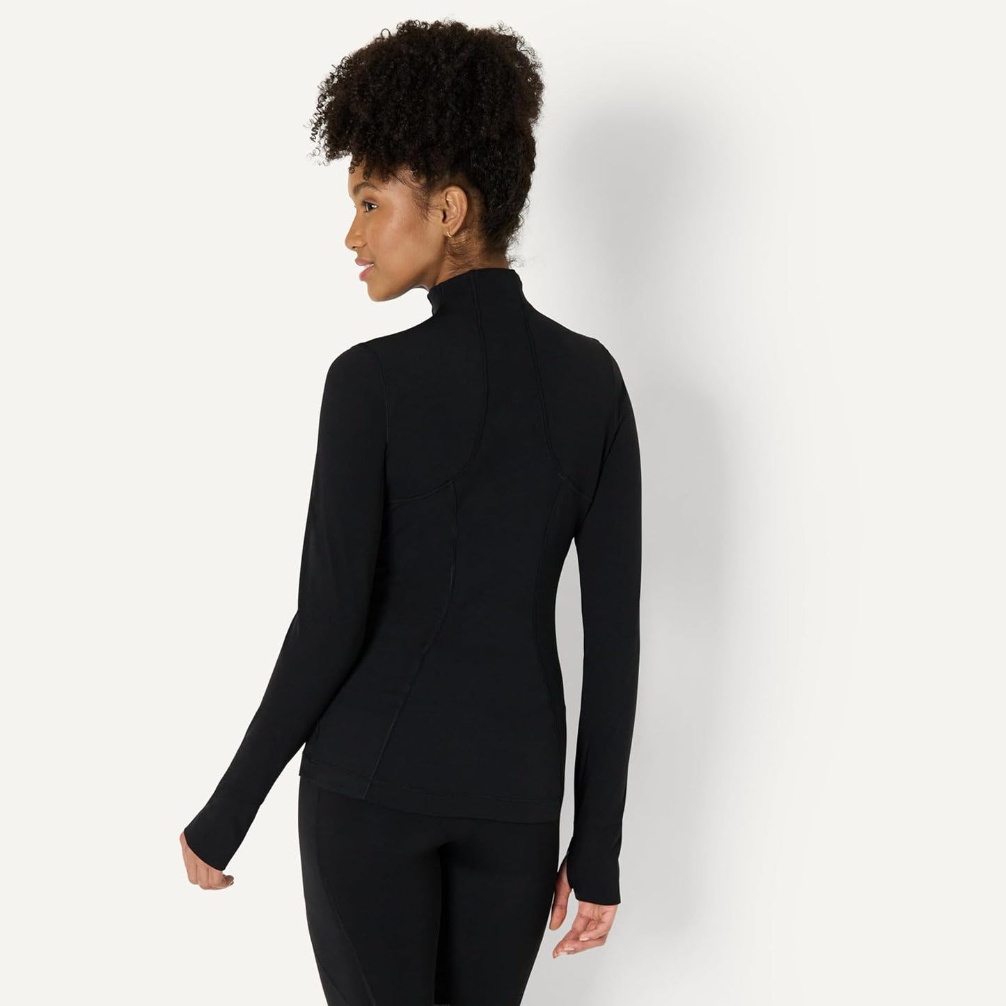 Skiennix Women's Active Quarter Zip Pullover Jacket - Buttery Soft Slim Fit, Perfect for Workouts