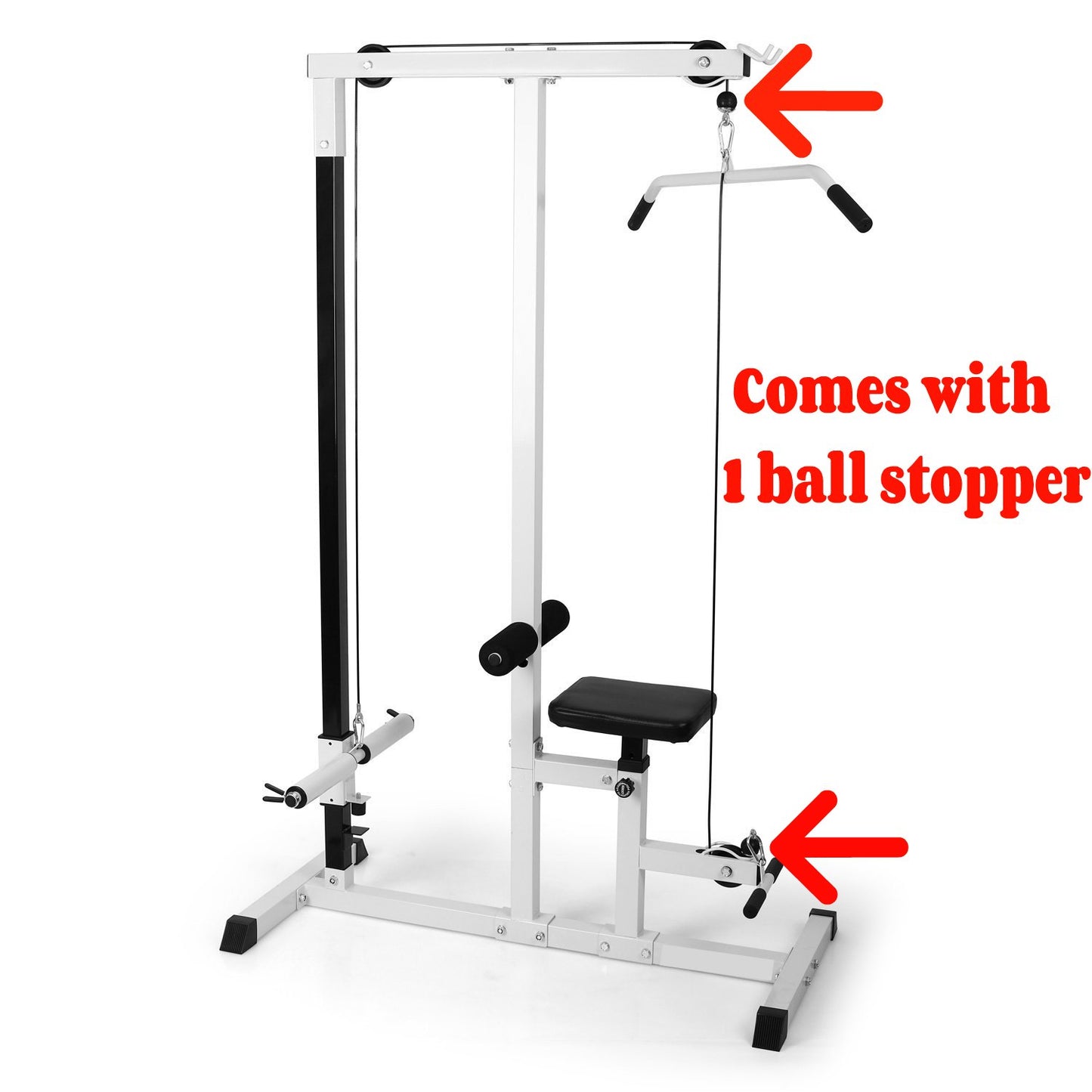 TreadLife Fitness Replacement Rubber Stopper Ball for Cable Gyms - Universal Size
