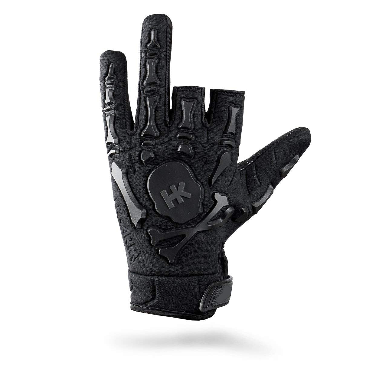 HK Army Bones Paintball Gloves (Large, Black)