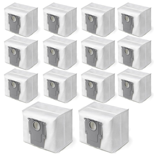 18 Pack Dust Bags Compatible with Roborock Q5 Q5+ Q5 Pro+, Q7 Q7+ Q7 Max+, Q8 Max+, Q10 S5+ X5+, S7 Pro Ultra, S7 MaxV Ultra, S8+ S8 Pro Ultra, 3L Replacement Vacuum Cleaner Bags