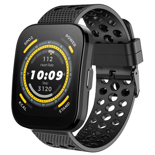 Compatible with Amazfit Bip 5 Bands, Lamshaw 22mm Silicone Replacement Wristbands Sport Strap with Metal Buckle Compatible with Amazfit Bip 5 / Cheetah Pro / Cheetah / GTR 47mm / GTR 2 / GTR 3 / GTR 3