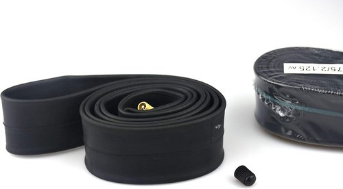 FANSPRO Heavy Duty 20-Inch Bike Tubes - 2 Pack with Tire Levers & 32mm Schrader Valve