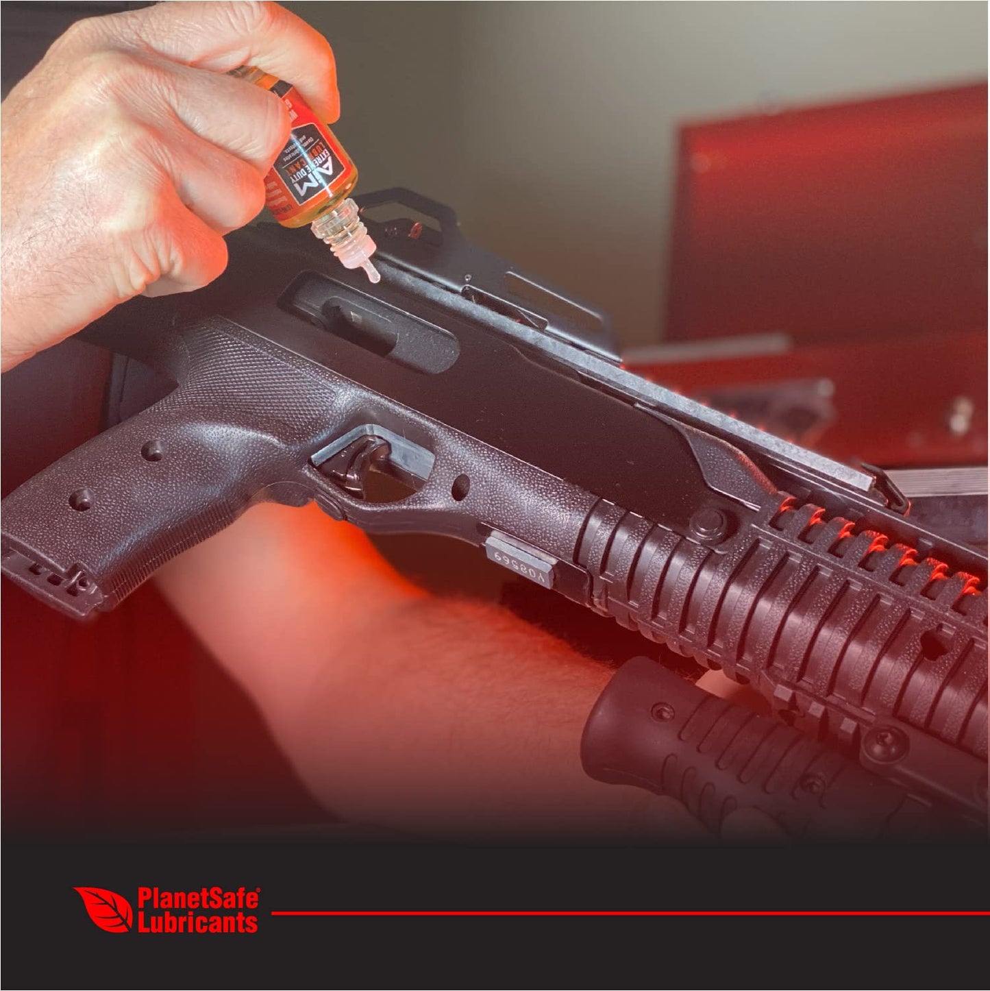 PlanetSafe Lubricants High-Performance CLP Gun Cleaning Oil and Lubricant - 1 oz Gun Oil - Advanced CLP Gun Cleaner and Lubricant - Shootere Lube Spray for All Firearms - Made in the USA