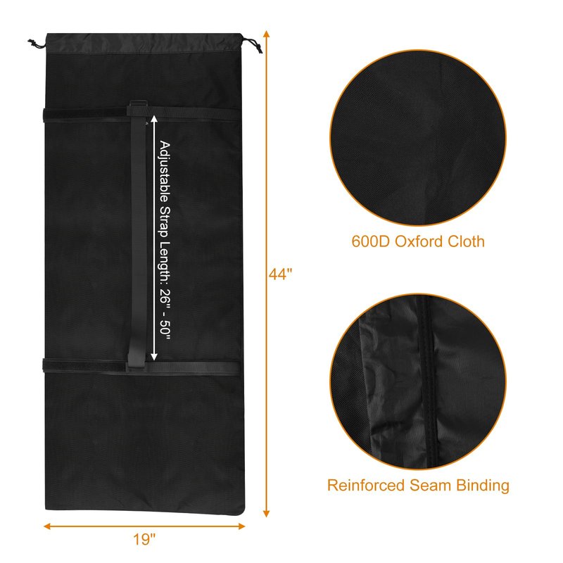 Cosmos Pickleball Net Storage Bag Pickle Ball Equipment Carry Bag Badminton Net Case Boundary Line Carrying Bag for Game Equipment Accessories Storage in Driveway Backyard (Mesh Net NOT Included)
