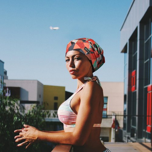 Breathable Sleep Cap - Satin Lined Hair Cover - Soft Night Wrap