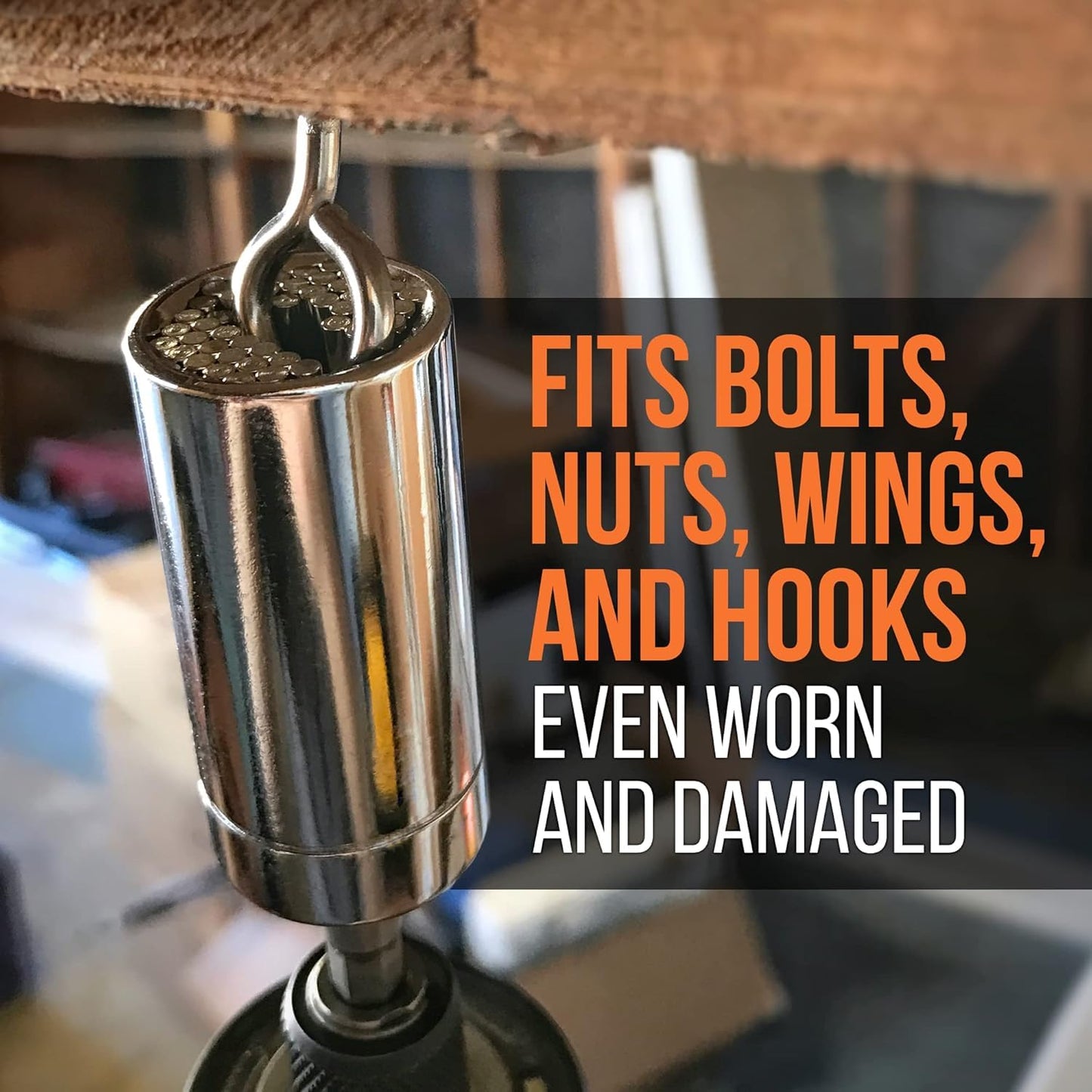 RAK Super Universal Socket Set (11-32mm 7-19mm) Universal Socket Wrench Set, Stocking Stuffer Gator Grip with Power Drill Adapter Set, Ideal Cool Gadgets Stuff Gifts for Men Dad Husband 4PCS