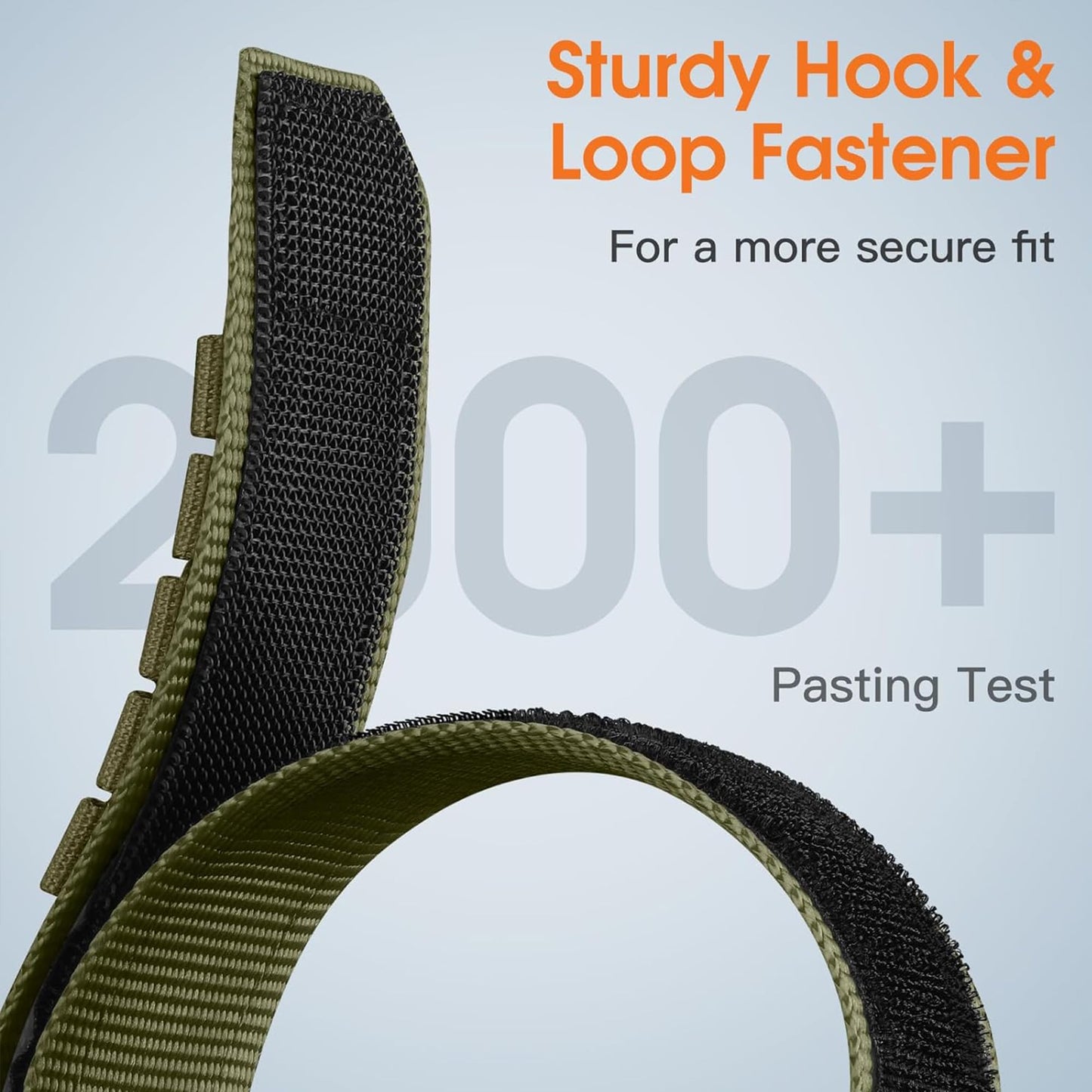 Compatible with Garmin Forerunner 970 bands, Quick Release Rugged Nylon Sports Strap with Woven Loop DesignCompatible with Garmin Forerunner 970 (Cross Nylon-Green)