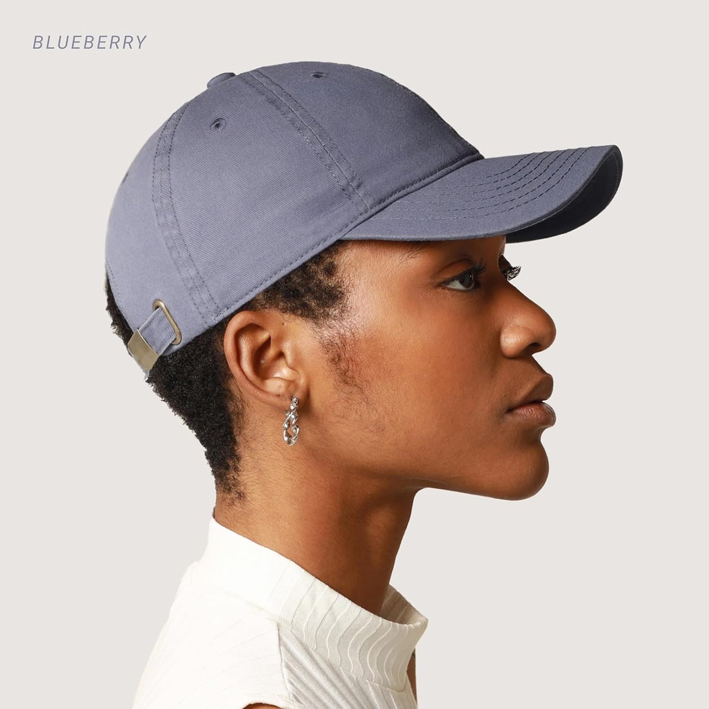 CHOK.LIDS Everyday Dad Hat - Unisex Cotton Baseball Cap | Adjustable Lightweight Polo Style Curved Brim