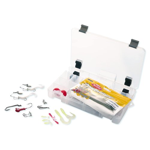 Plano Let’s Fish Sling Pack, Includes Catch More Fish Tackle Kit, Premium Tackle Fishing Sling Bag with Adjustable Shoulder Strap for Left or Right Carry