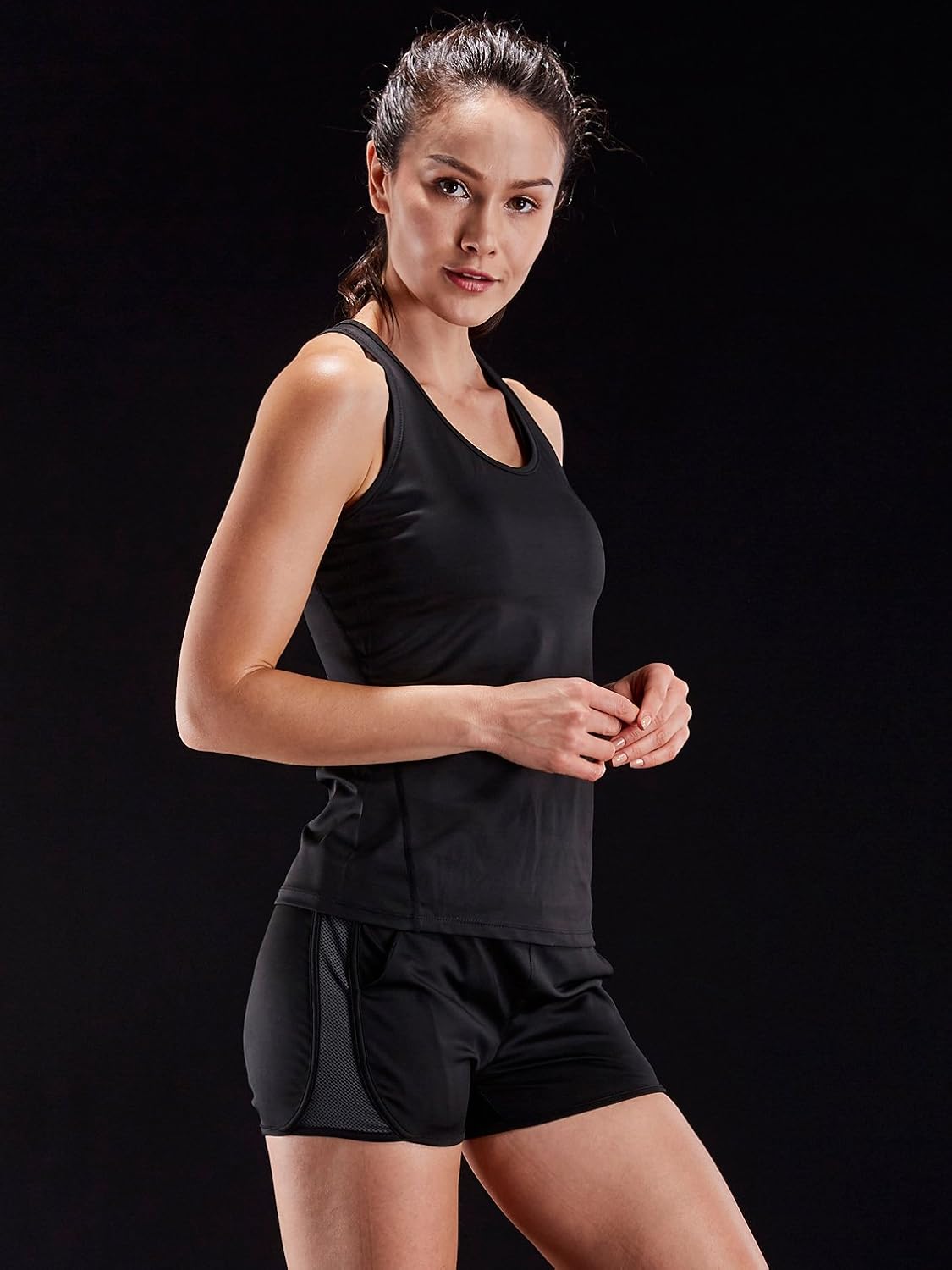 NELEUS Women's Compression Tank Tops - 3 Pack Dry Fit Activewear | Lightweight & Breathable