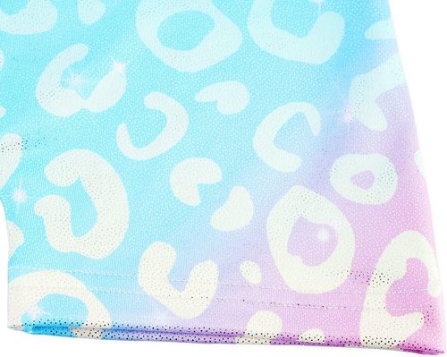 HOZIY Gymnastics Leotards - Sparkle Unicorn & Leopard Biketard for Toddlers & Kids