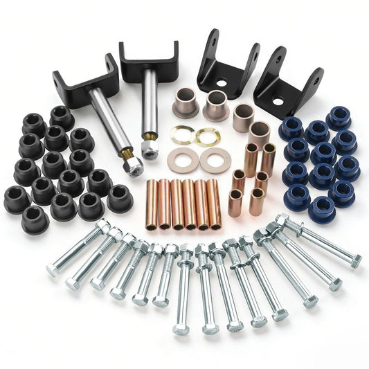 DRIVE UP Club Car DS Bushing Kit, Deluxe Club Car Front and Rear End Repair Bushing Kit for Club Car DS 1993-Up Gas and Electric Models