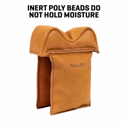 Allen Company Boulder Leather Window Mount Filled Shooting Rest, Light Brown