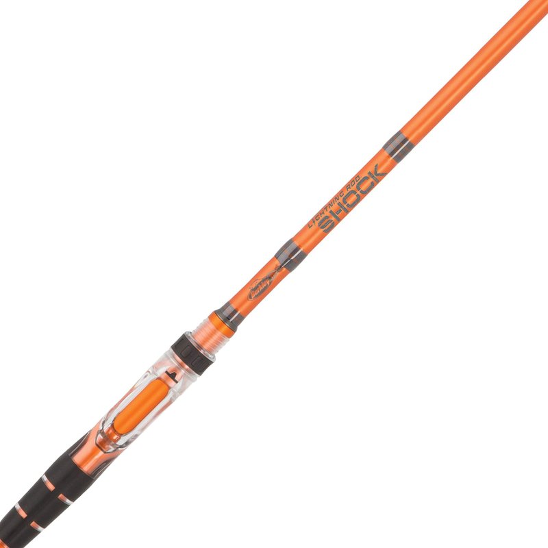 Berkley 7’ Shock Spinning Rod, 1 Piece Composite Medium Heavy Power Fishing Rod for Freshwater or Saltwater Fishing, Shock Absorbing Tip