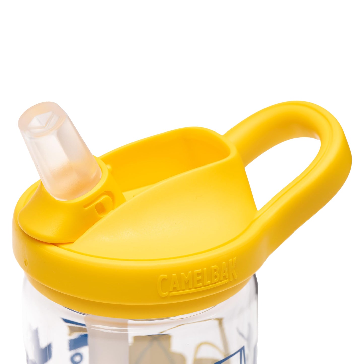 CamelBak Eddy+ Kids Water Bottle with Bite Valve Straw, Leak‑Resistant Easy‑Sip Design for Everyday Hydration, 14oz, Construction