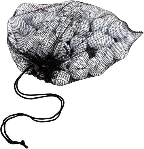 Clean Green Golf Balls - 48 Recycled Golf Balls for Practice - Includes Reusable Mesh Bag