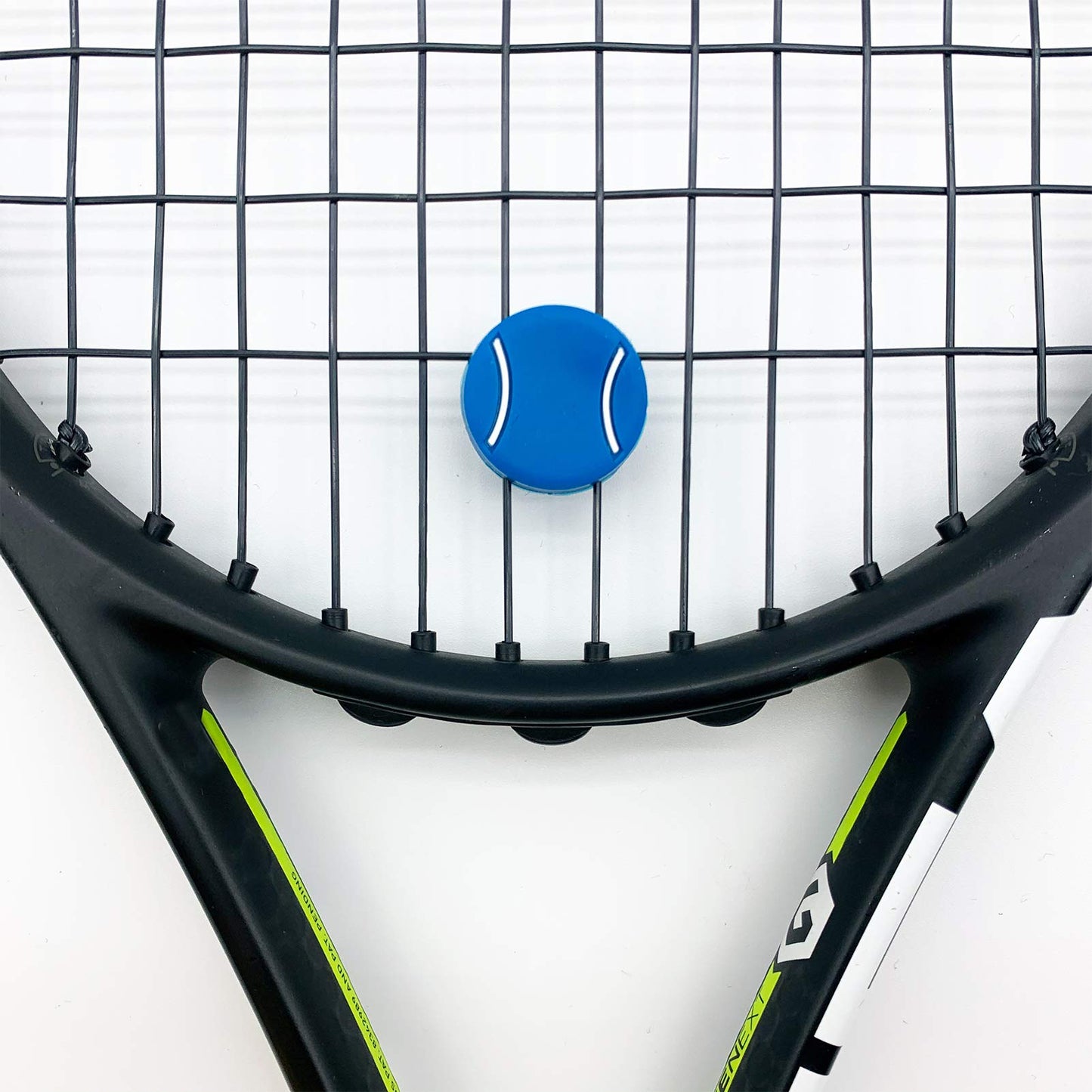 Tannius Tennis Racket Vibration Dampener, Racket String Shock Absorber, Great Tennis Gift (1 Yellow, 1 White, 1 Red, 1 Blue)