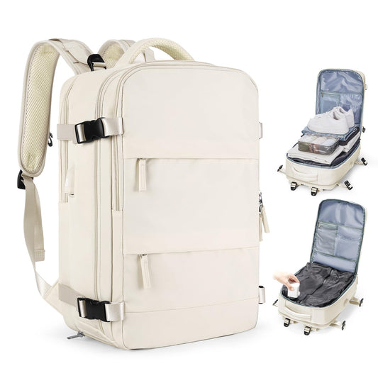 coofay Vacuum Backpack Travel with Pump Vacpack Travel Backpack with Vacuum System Mochila de Viaje Compresion al Vacio Easyvacpack Airbag Backpacks for Traveling Carry on Luggage