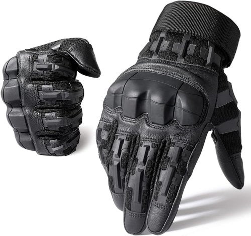 AXBXCX Motorcycle Tactical Gloves - Durable, Flexible Protection with Touchscreen Capability | Ideal for Outdoor Use