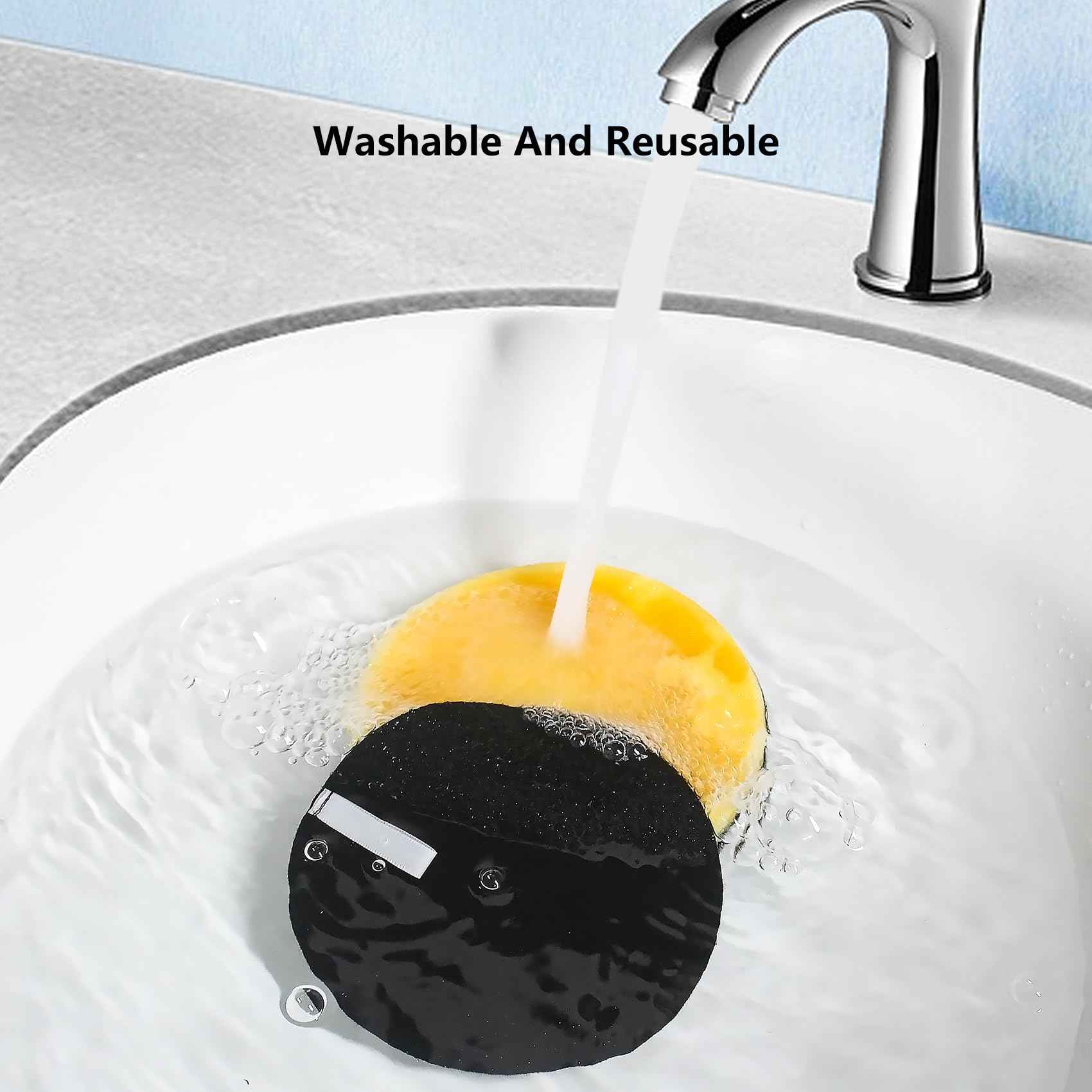 Ymimi Replacement Filter Compatible with Bissell Pet Hair Eraser Turbo Rewind Vacuum,Fits Models 24613 27909 2790 2790W 2475 24619 (2 Hepa and 4 Foam)