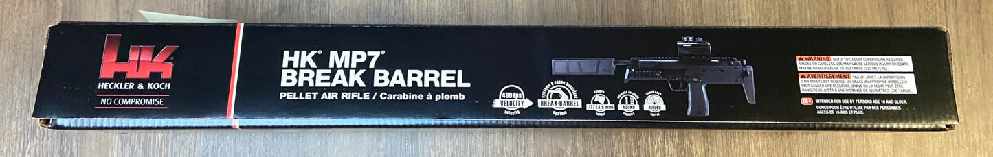 Umarex HK Heckler & Koch MP7 .177 Caliber Pellet Gun Air Rifle, Black