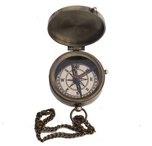 for I AM The Lord, Your GOD, Camping Compass Engraved with Gift Compass