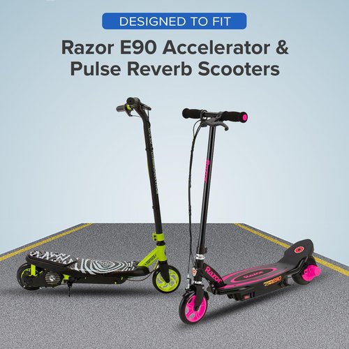 AlveyTech Chain Drive Rear Wheel for Razor E90 Accelerator, E100 (Versions 5+), E125 (Versions 6+), E150 (All Versions), and E175 (All Versions) Electric Scooter