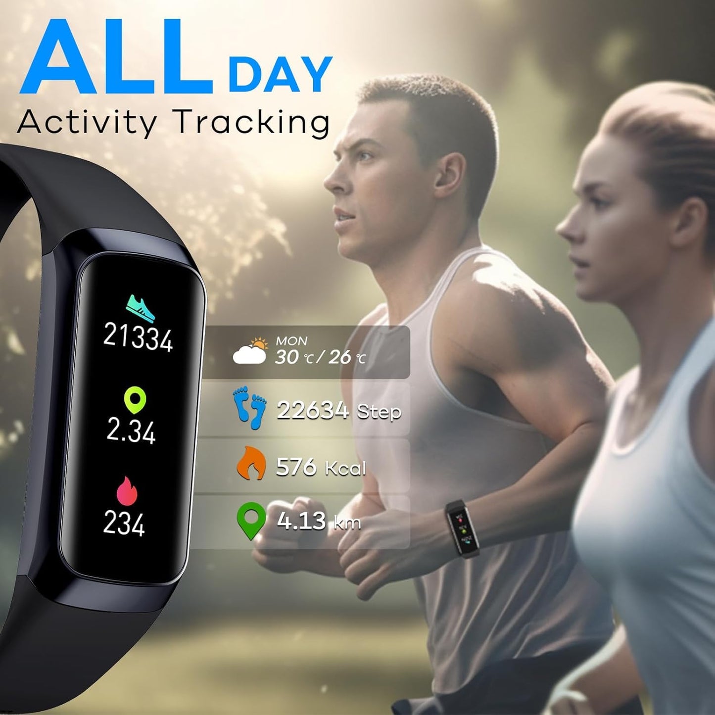 KYUHJU Fitness Tracker Watch, Smart Watch with Blood Pressure Heart Rate Sleep IP67 Waterproof Health Watches Fitness Activity Tracker Step Calorie Counter Pedometer Watches dfv65br6fgb1r