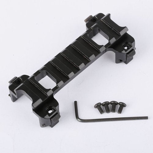 dophee Metal Tactical Low Profile Rail Scope Mount Base for G3 / MP5 Series Rifle AEG