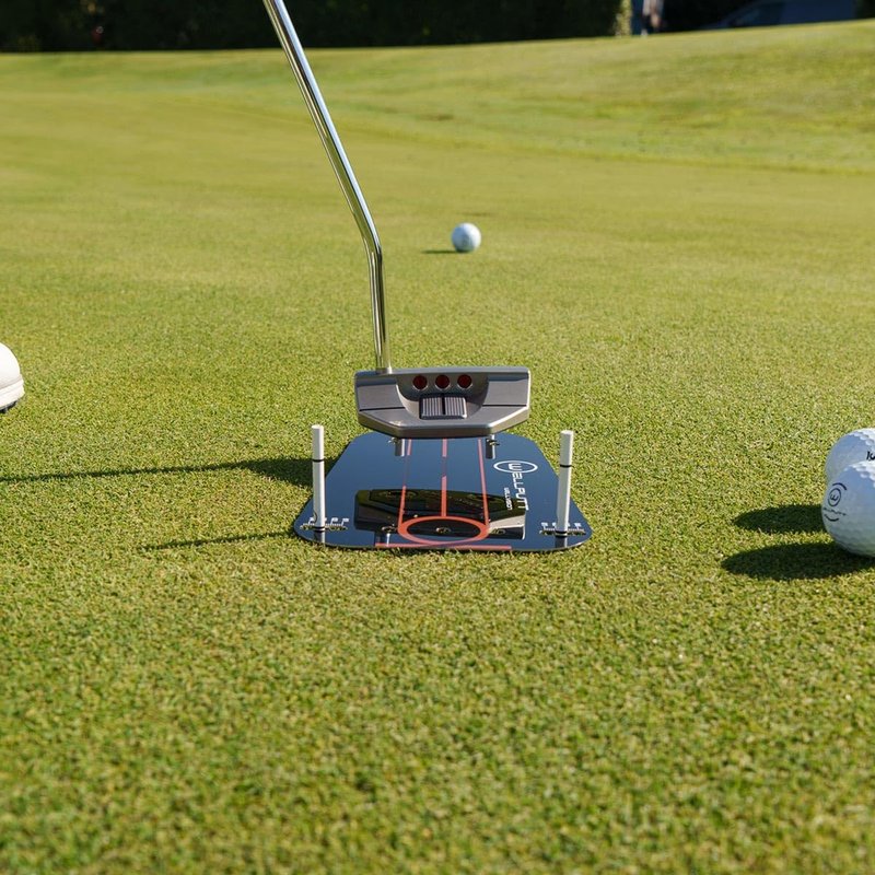 WELLPUTT - Wellvision Putting Mirror - Ultra Thin One Piece Stainless Steel Training Aid