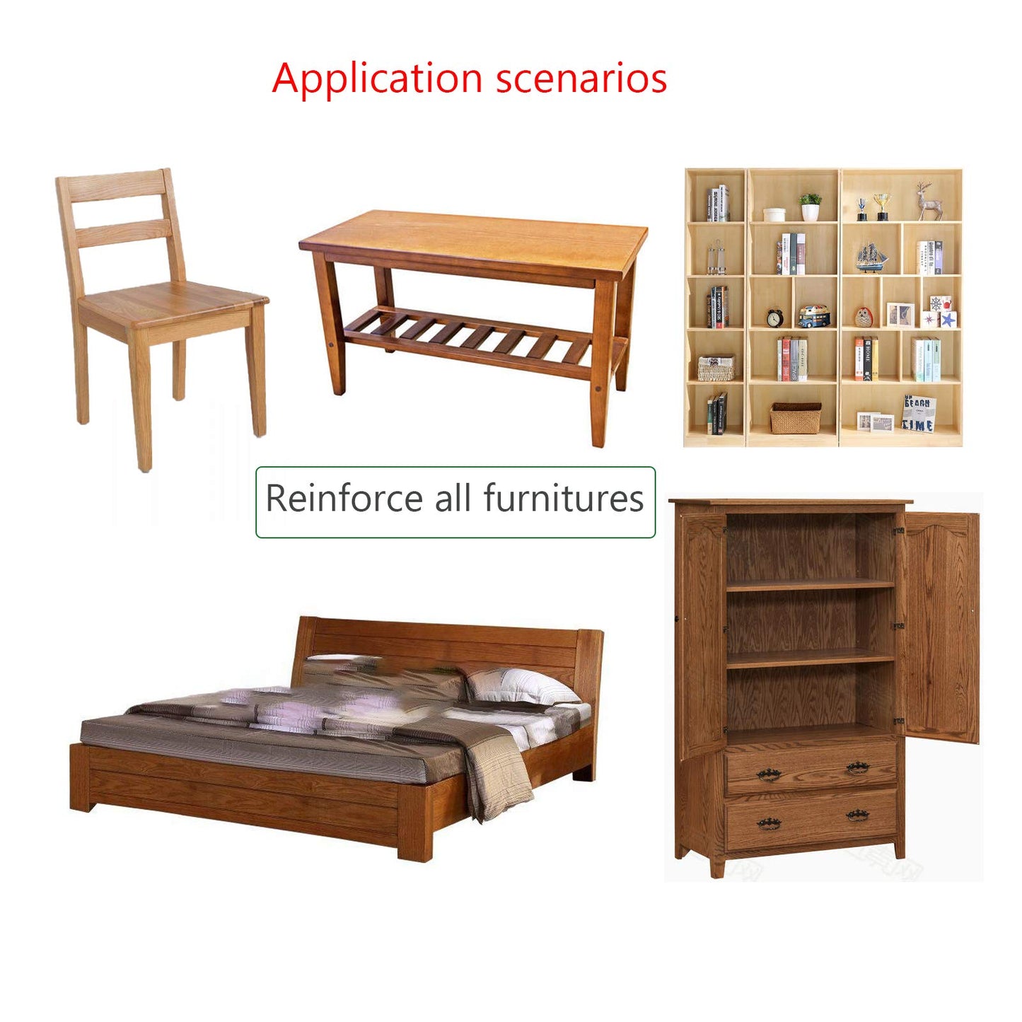 L Bracket,Heavy Duty Corner Brace,Stainless Steel Corner Bracket,Black Large Angle Brackets, Metal Braces for Wood Aufuga (4, 8*1*1inch)