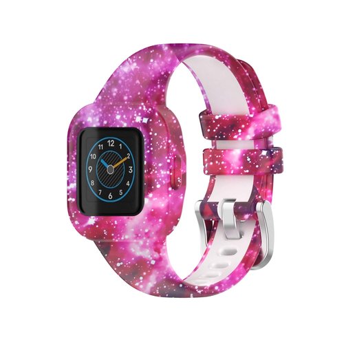 Bands Compatible with Garmin vivofit jr.3 Bands Accessories Replacement Band Camouflage Floral Leopard Pattern Starp with Metal Secure Clasp for vivofit jr.3 (Multicolor)