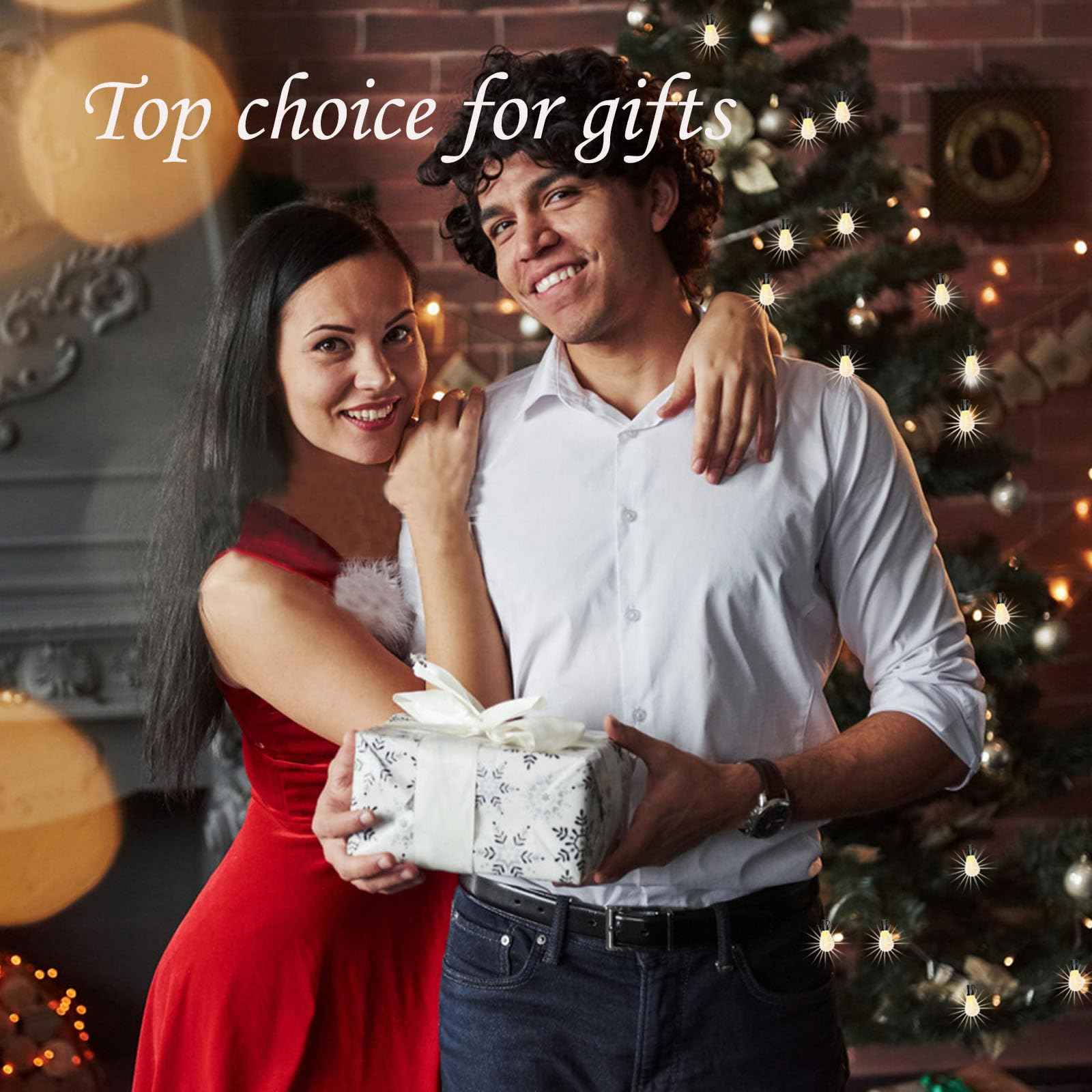 REEMEER 60FT Outdoor String Lights S11 LED Patio with 17 Plastic Bulbs(1 Spare),Waterproof Connectable Hanging Lights for Backyard Porch Balcony Party Decor