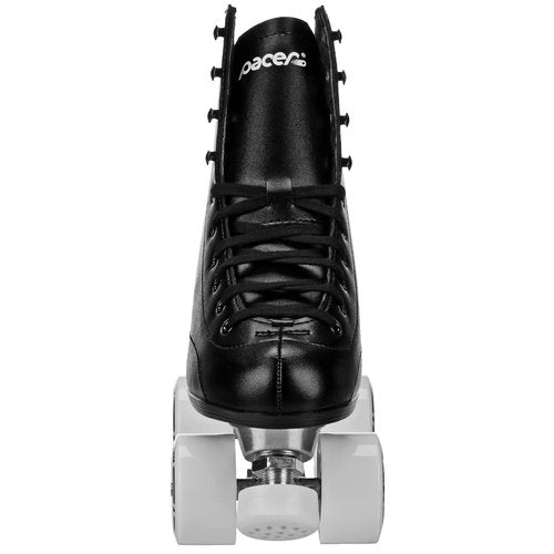Pacer Stratos Traditional Quad Roller Skates, Black sz 9