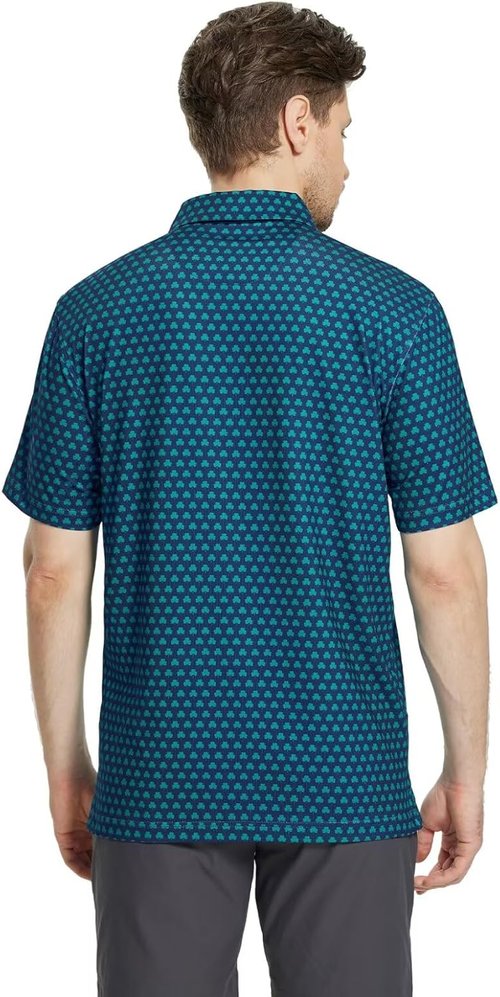 M MAELREG Men's Golf Shirt - Short Sleeve Dry Fit Polo with Moisture Wicking Patterns | Performance Comfort
