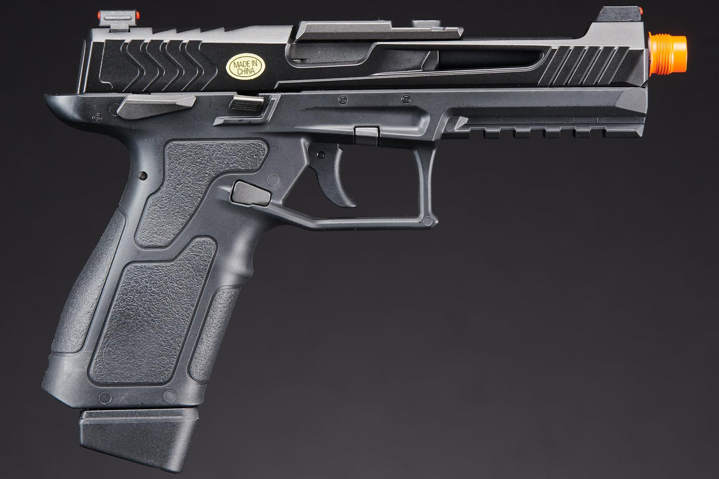 Lancer Tactical LTX Competition GBB Gas Blowback Airsoft Pistol (Black)