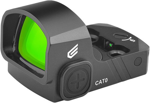 Cyelee Micro Green Dot Sight - 3MOA Reflex Sight for RMS/RMSc/407k/507k Footprint | Motion Activated Standby