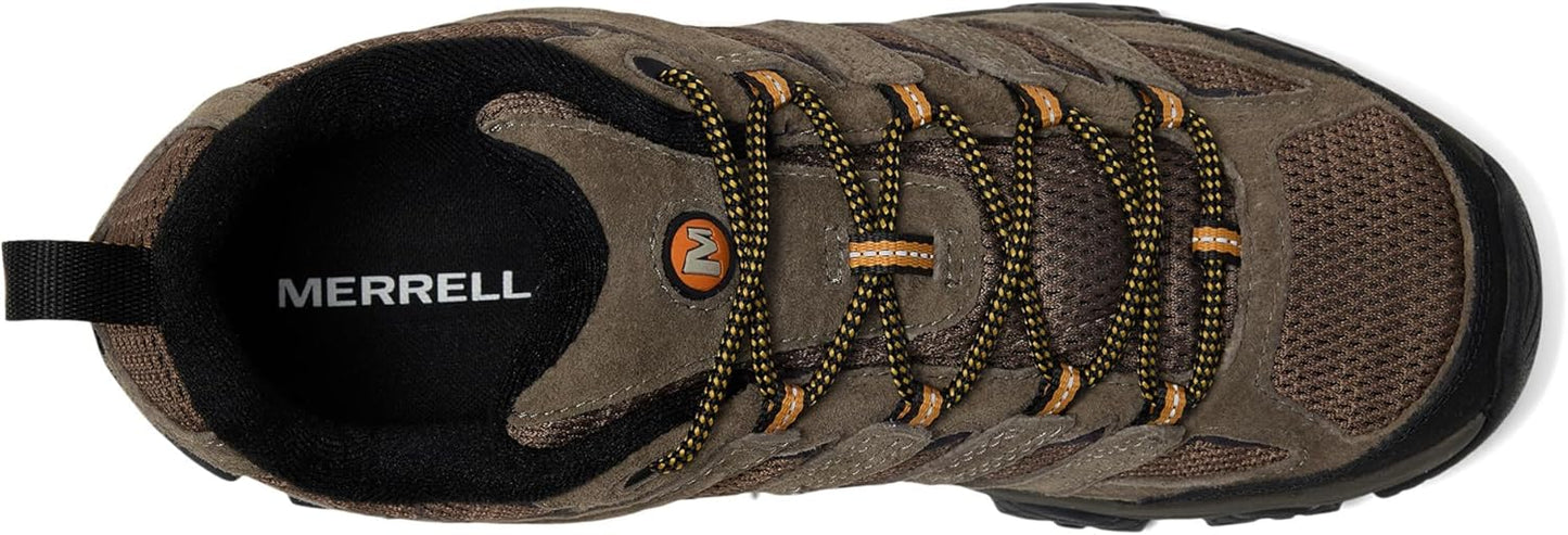 Merrell Men's Moab 3 Hiking Shoe - Durable Comfort for All-Terrain Adventures | Size 10, Black