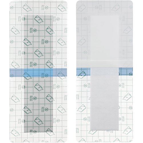 Waterproof Bandages for Knee Replacement Shower Cover Post Surgical Recovery Shower Protector First Aid Wound Adhesive Island Dressing Incisions 4 X 10 Inch Pack 0f 25
