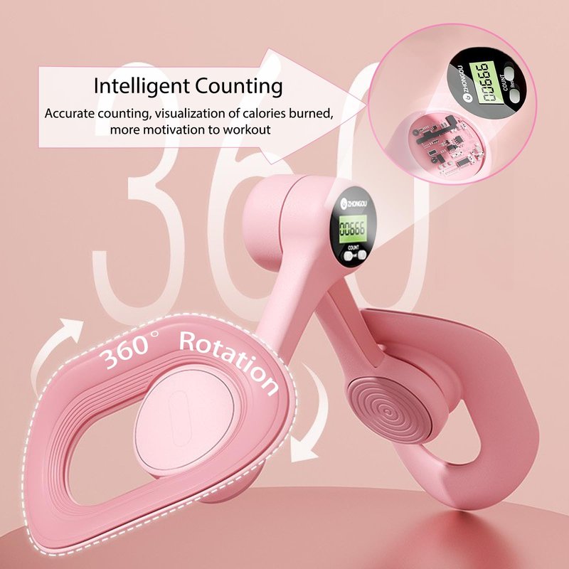 Bingsudanm Thigh Master Thigh Exerciser for Women – Pelvic Floor Exercise Devices for Home Fitness, Leg & Hip Toner for Postpartum Recovery, Strength Training & Slimming