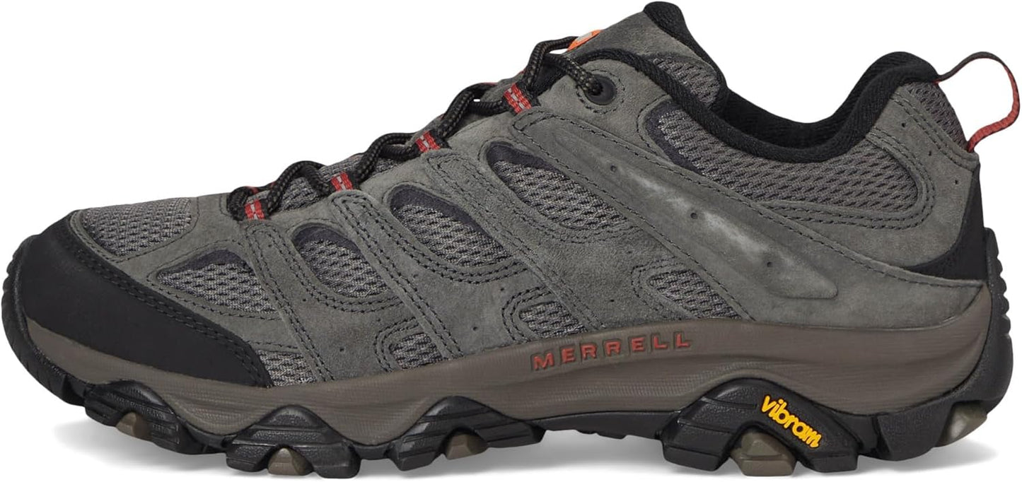 Merrell Men's Moab 3 Hiking Shoe - Durable Comfort for All-Terrain Adventures | Brown/Size 10