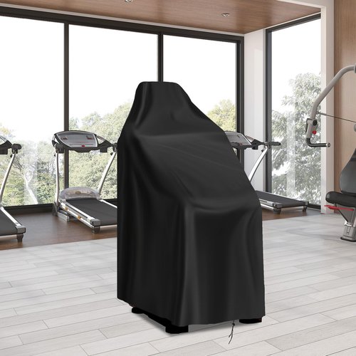 Letsteel Stair Stepper Cover, Waterproof 420D Stair Climber Covers for Stair Master Home Gym Exercise Indoor & Outdoor, Suitable for Most Stair Stepper Machine (Cover Only)
