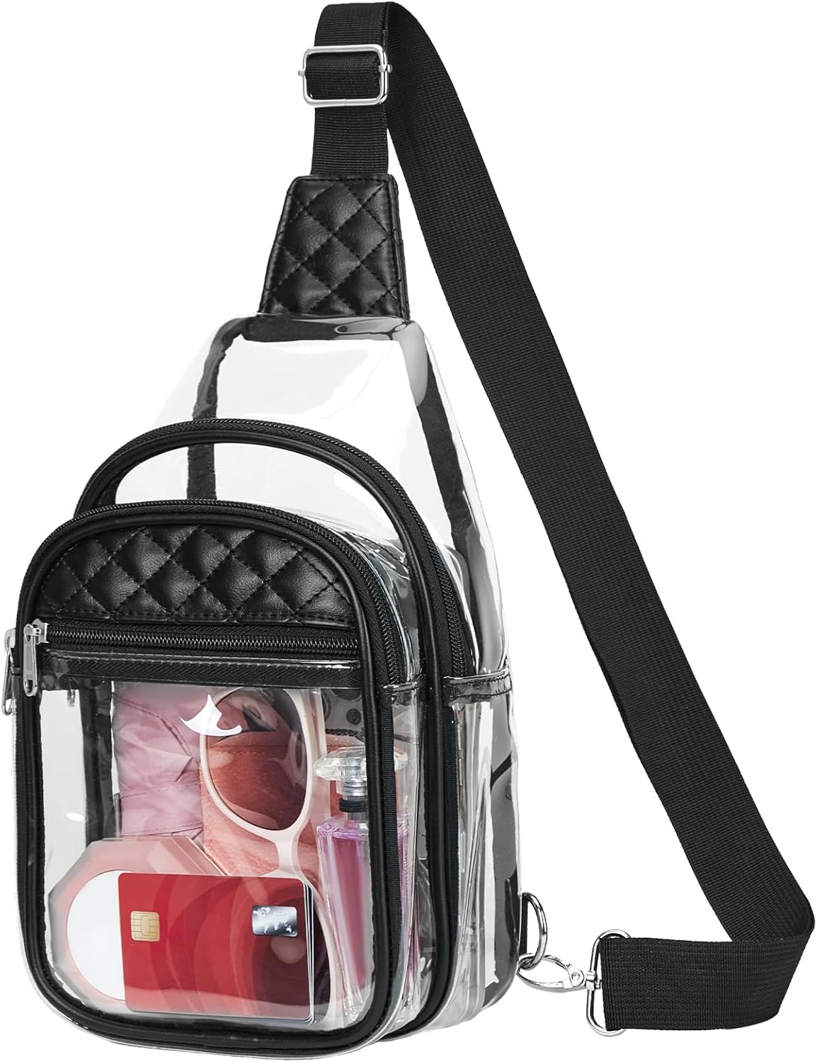 Vorspack Clear Stadium Bag - Stylish Crossbody Bag for Concerts & Events | Durable & Lightweight