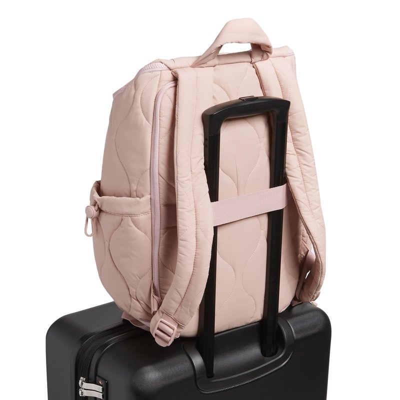 Featherweight Commuter Backpack Travel Bag, Rose Quartz