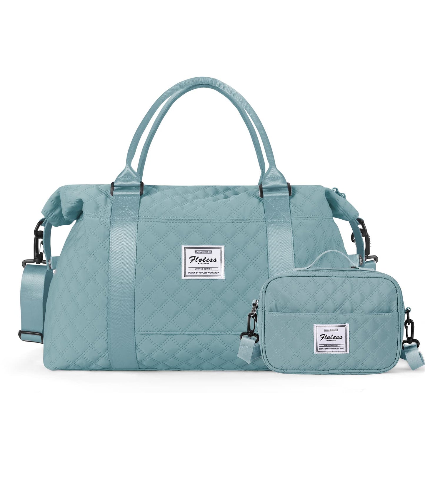 Travel Duffel Bag,Overnight Weekender Bags for Women with Wet Pocket